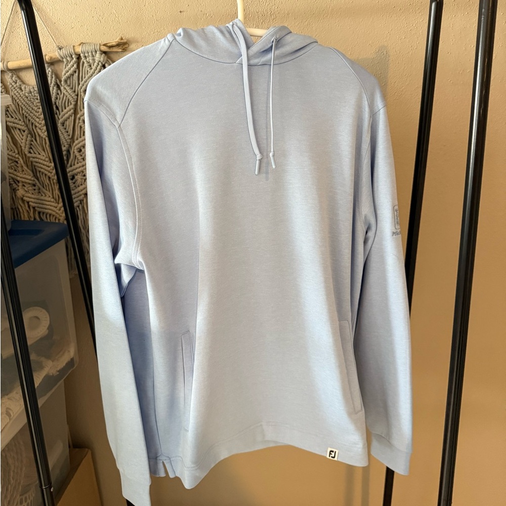 FootJoy Men's Light Blue Hoodie